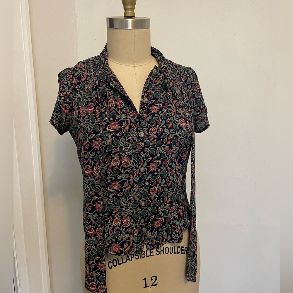 Birds of North America Ibis Blouse - Picture 4 of 7